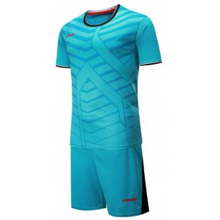 Футбольная форма Europaw 015 детская бирюзовая