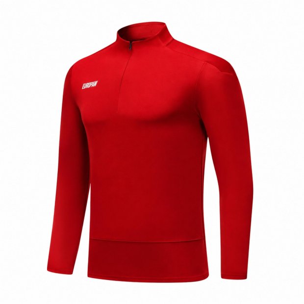 Спортивная тренировочная кофта EUROPAW Victory red красная