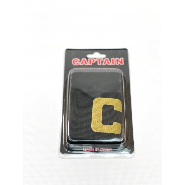 Капітанська пов'язка CAPTAIN чорна