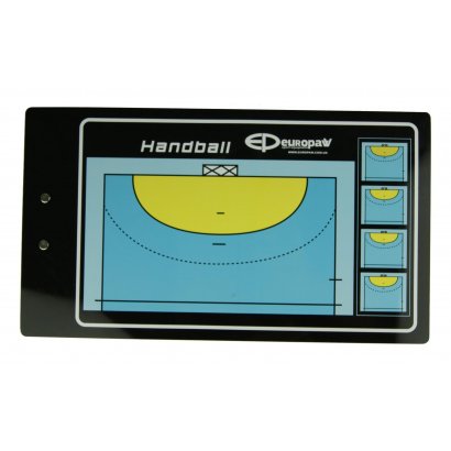 Тактична магнітна дошка для гандболу Europaw з фішками та розміткою поля