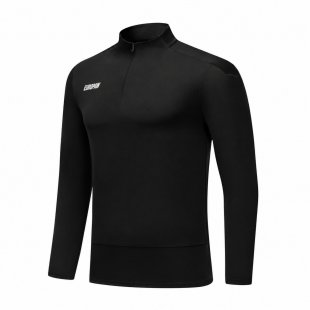 Спортивная тренировочная кофта EUROPAW Victory black черная