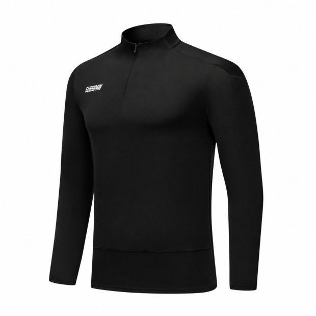 Спортивная тренировочная кофта EUROPAW Victory black черная