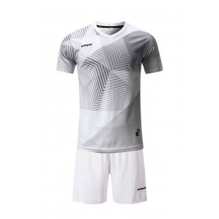Футбольна форма Europaw 025 біло-сіра