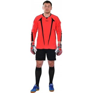 Вратарская форма Europaw с шортами малиновая