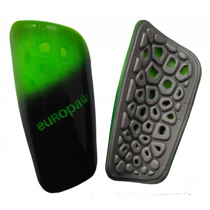 Щитки футбольні Europaw AeroShield зелені