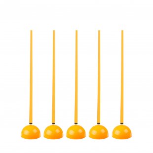 Стійки для дриблінгу Europaw 1 m набір 5 шт жовті
