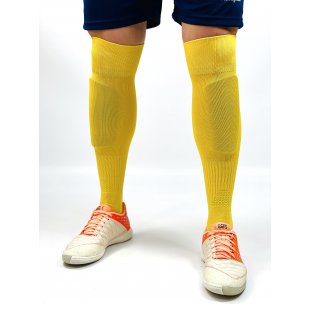 Гетри футбольні Europaw 001 з трикотажним носком жовті