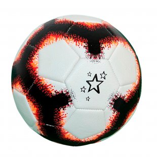 Мяч футбольный Europaw AFB 4 красный-черный