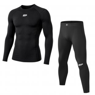 Комплект термобелья EUROPAW Pro Compression черный