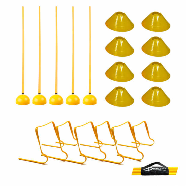 Тренувальний набір EUROPAW Warm-Up Set жовтий