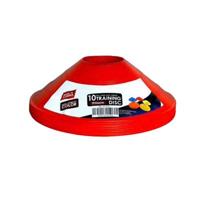 Фішки тренувальні для розмітки поля Europaw комплект 10 шт червоні