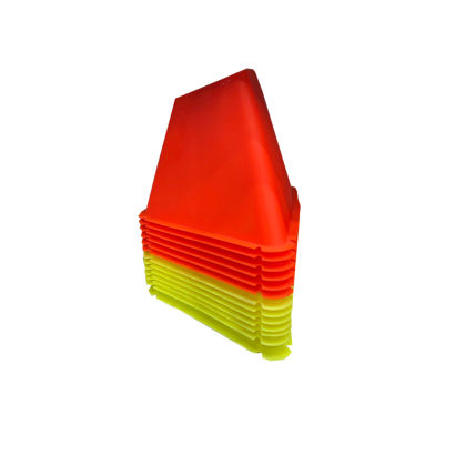 Фішки тренувальні для розмітки поля трикутні E-20 Europaw комплект 10 шт