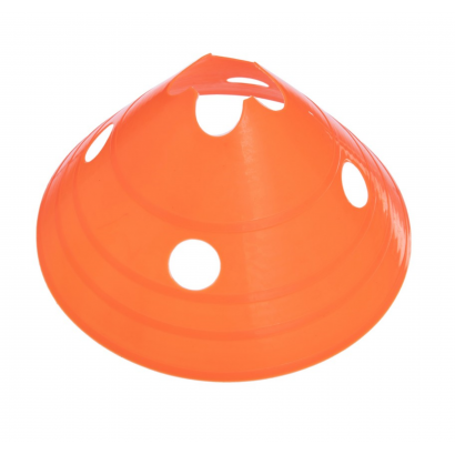 Фішка-конус тренувальна з отворами Europaw 14x30 cm помаранчева