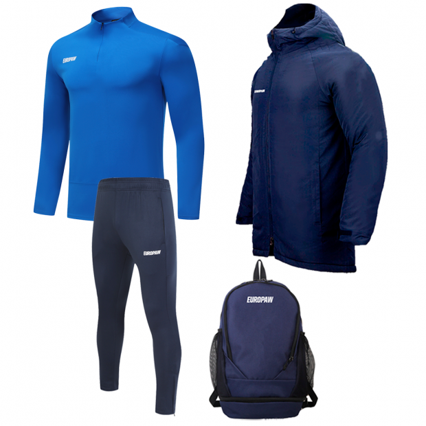 Футбольный набор Europaw Victory 3 в 1 blue