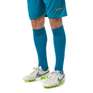 Гетри футбольні Europaw 001 з трикотажним носком бірюзові