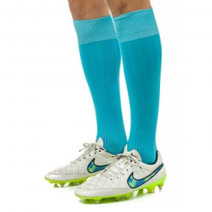 Гетри футбольні Europaw 001 з трикотажним носком блакитні