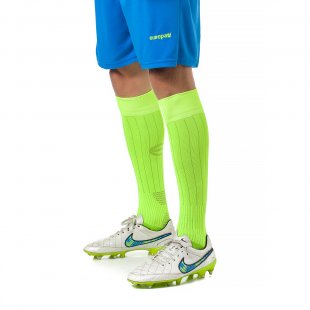 Гетри футбольні Europaw 001 з трикотажним носком салатові