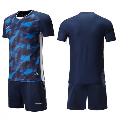 Футбольна форма Europaw 027 дитяча темно-синя