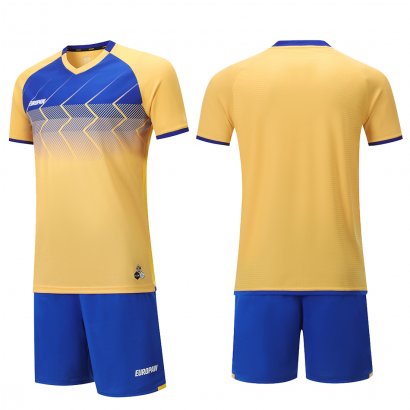 Футбольна форма Europaw 029 SLAVA дитяча жовто-синя