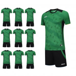 Футбольний набір на команду Europaw 032 SWIFT зелений 10 шт