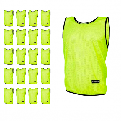 Футбольная манишка Europaw набор 20 шт салатовый
