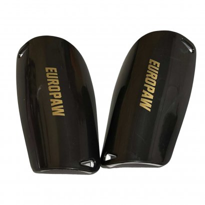 Щитки футбольні дитячі Europaw Pro Shield 15 см чорні