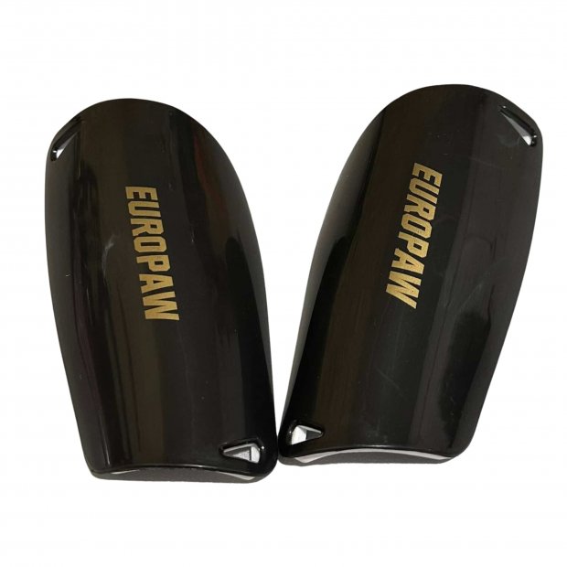 Щитки футбольные детские Europaw Pro Shield 15 см чёрные