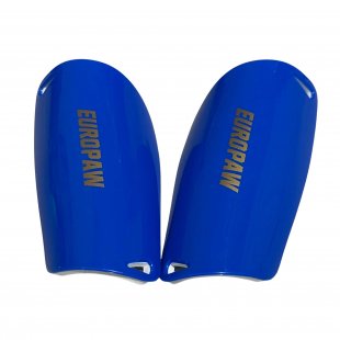 Щитки футбольні дитячі Europaw Pro Shield 15 см блакитні