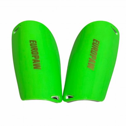 Щитки футбольні дитячі Europaw Pro Shield 15 см зелені