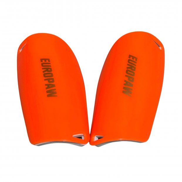 Щитки футбольные детские Europaw Pro Shield 15 см оранжевые