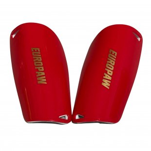Щитки футбольні дитячі Europaw Pro Shield 15 см червоні