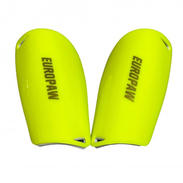 Щитки футбольные детские Europaw Pro Shield 15 см салатовые