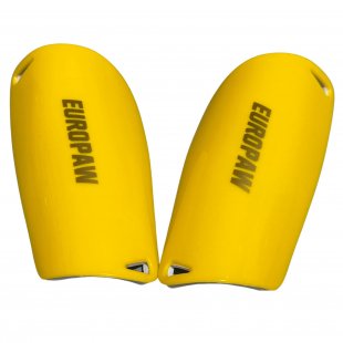 Щитки футбольні дитячі Europaw Pro Shield 15 см жовті