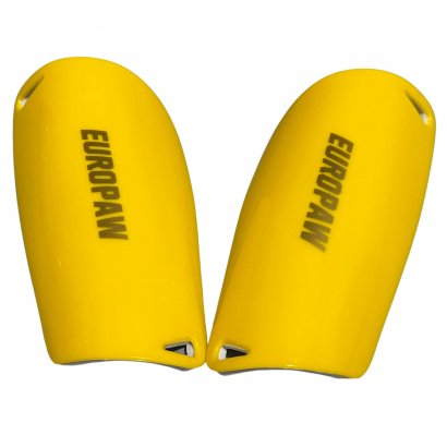 Щитки футбольні дитячі Europaw Pro Shield 15 см жовті