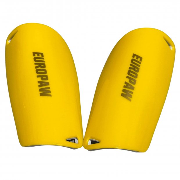 Щитки футбольные детские Europaw Pro Shield 15 см жёлтые