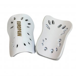 Щитки футбольні дитячі Europaw Kid S 13,5 см білі