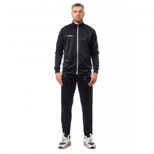 Спортивный костюм Europaw Limber Up 2101 Long zipper черно-белый