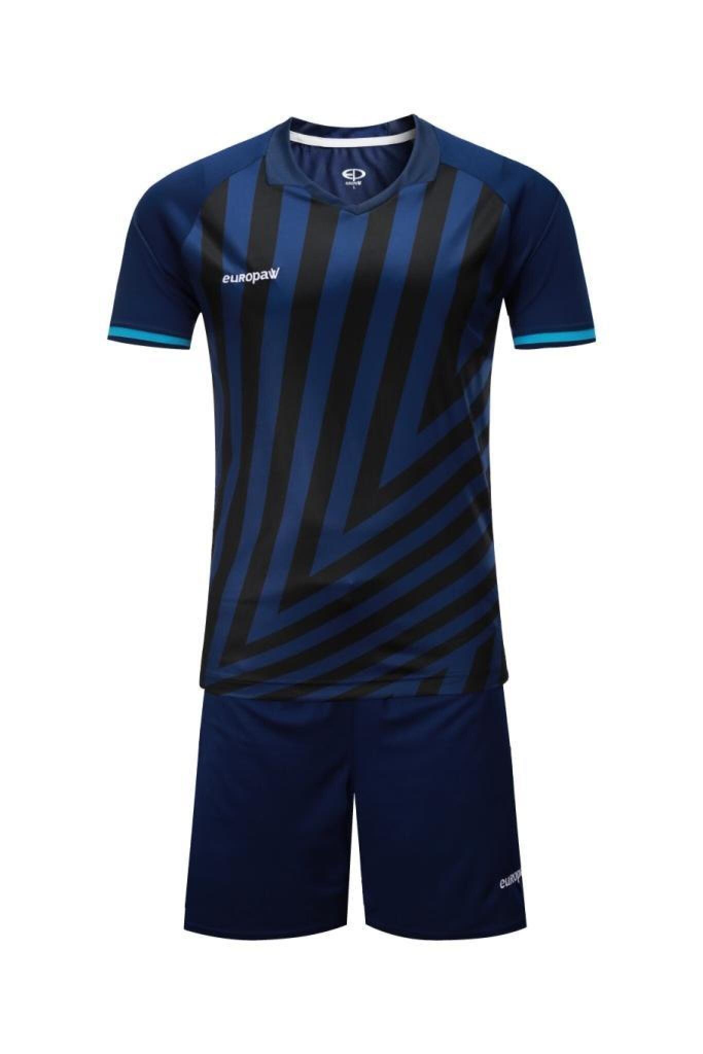 Футбольна форма Europaw 016 т.сіній-бірюзова Футбольна форма Europaw 016 т.сіній-бірюзова