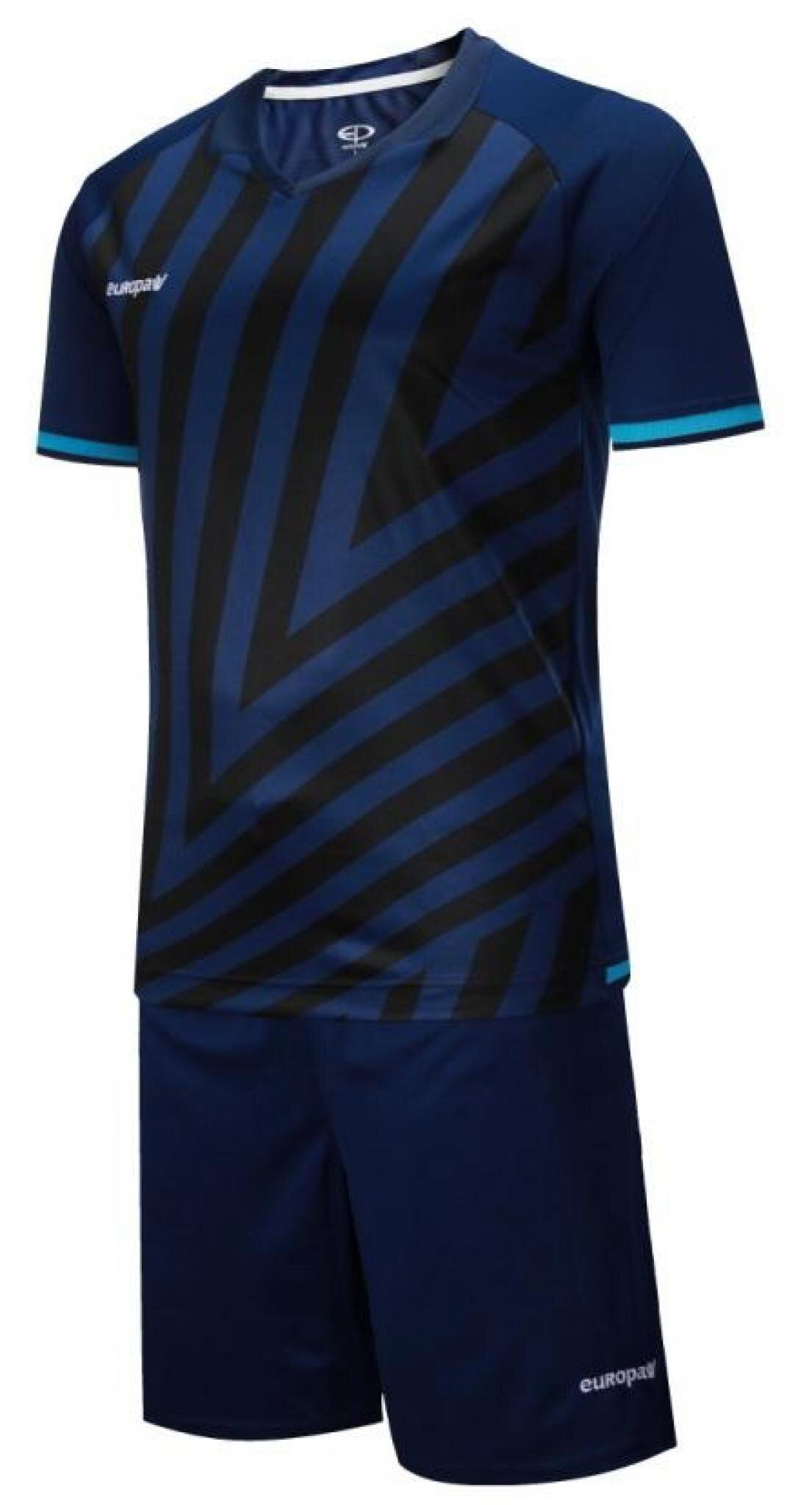 Футбольна форма Europaw 016 т.сіній-бірюзова Футбольна форма Europaw 016 т.сіній-бірюзова