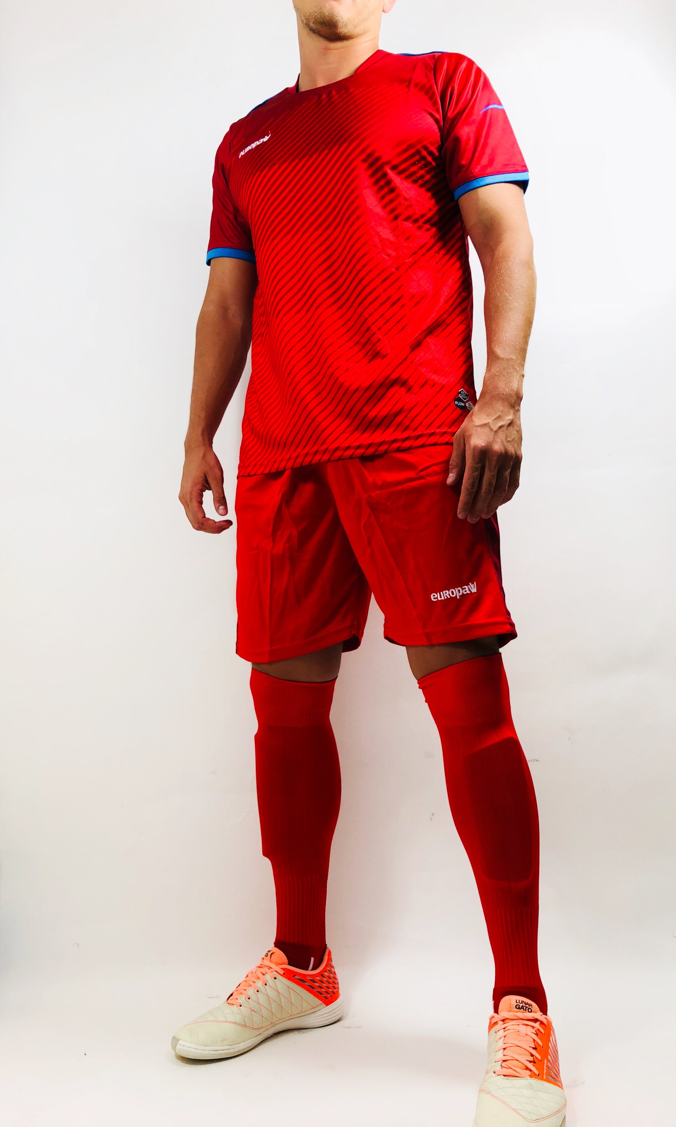 Футбольна форма Europaw 017 червона Футбольна форма Europaw 017 червона