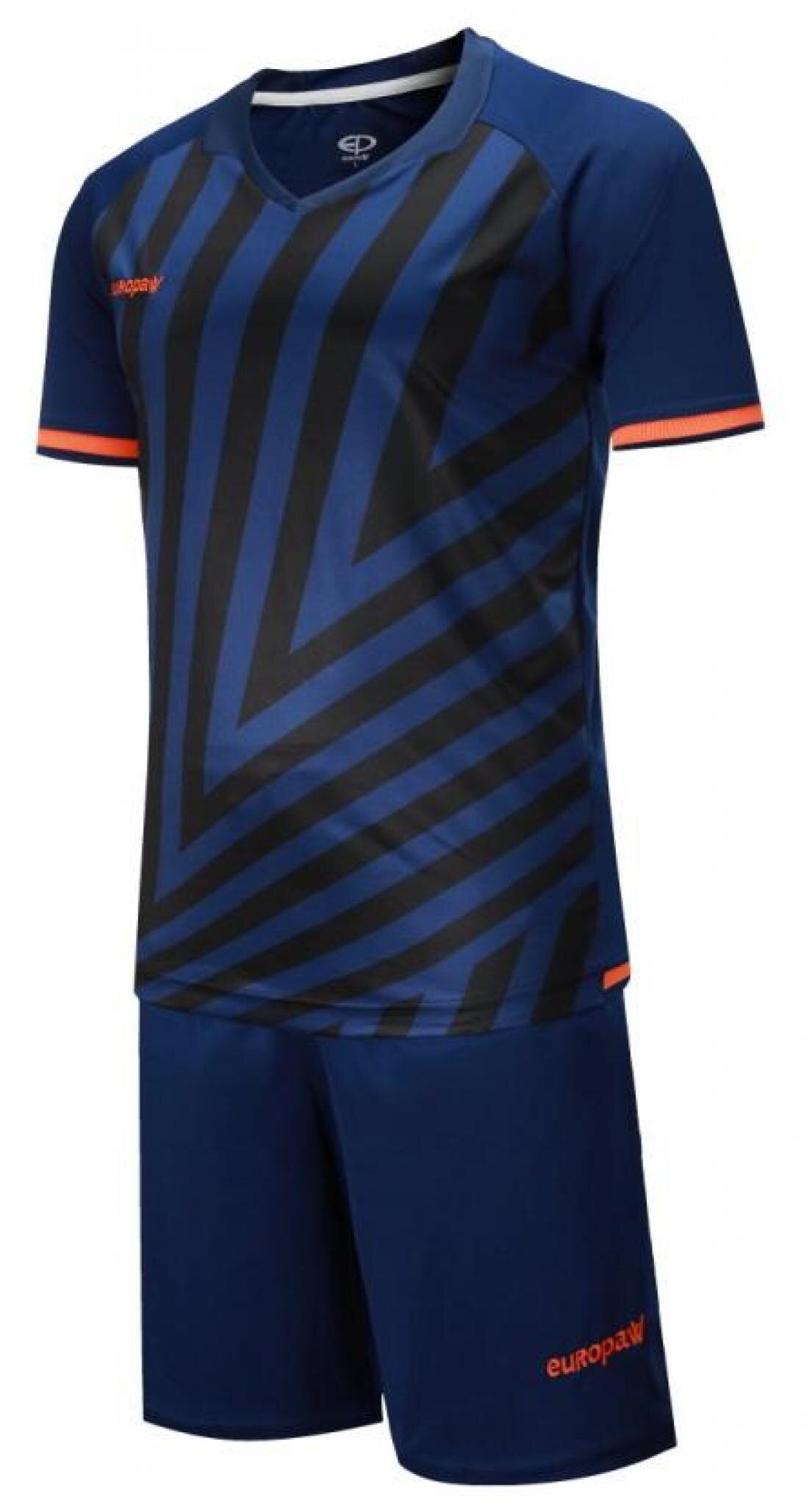 Футбольна форма Europaw 016 т.сіній-помаранчева Футбольна форма Europaw 016 т.сіній-помаранчева