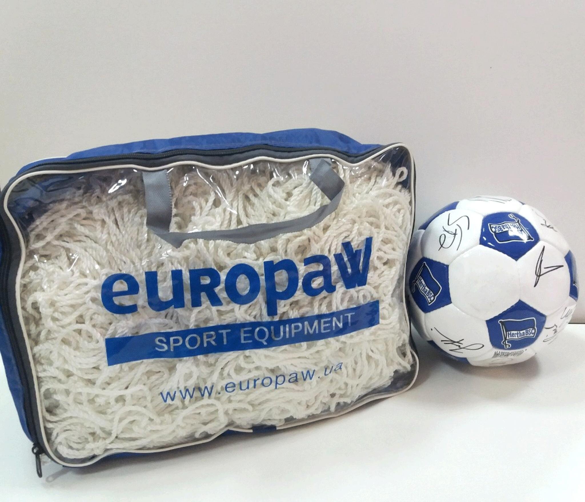 Сітка футбольна Europaw для міні воріт (вузлова)