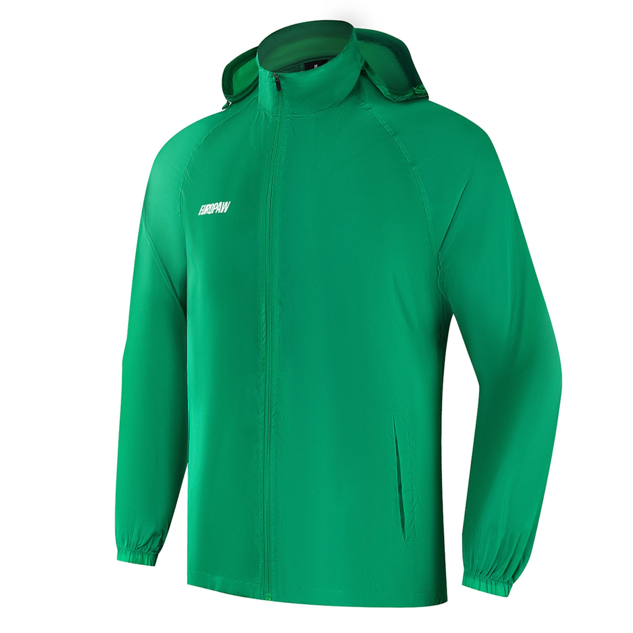 Вітрівка спортивна Europaw Amateur тренувальна зелена Вітрівка спортивна Europaw Amateur тренувальна зелена