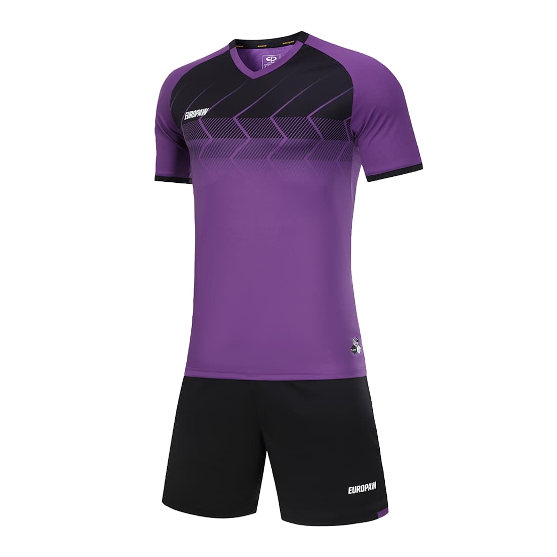 Футбольна форма Europaw 029 SLAVA фіолетово-чорна Футбольна форма Europaw 029 SLAVA фіолетово-чорна
