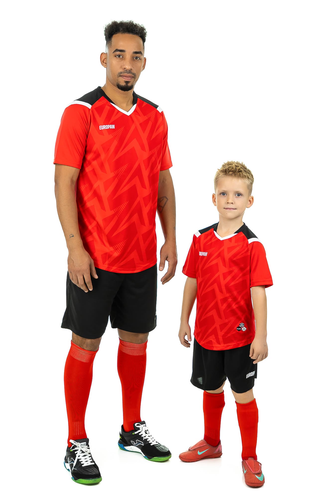 Футбольна форма Europaw 031 Pulse червона Футбольна форма Europaw 031 Pulse червона