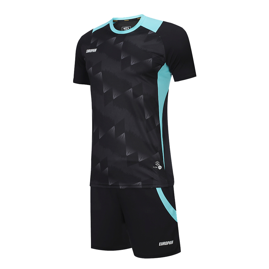 Футбольна форма Europaw 032 Swift чорна Футбольна форма Europaw 032 Swift чорна