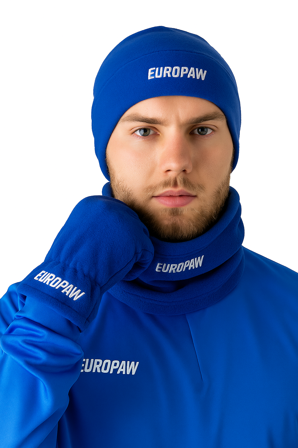 Спортивные шапки, перчатки и бафы